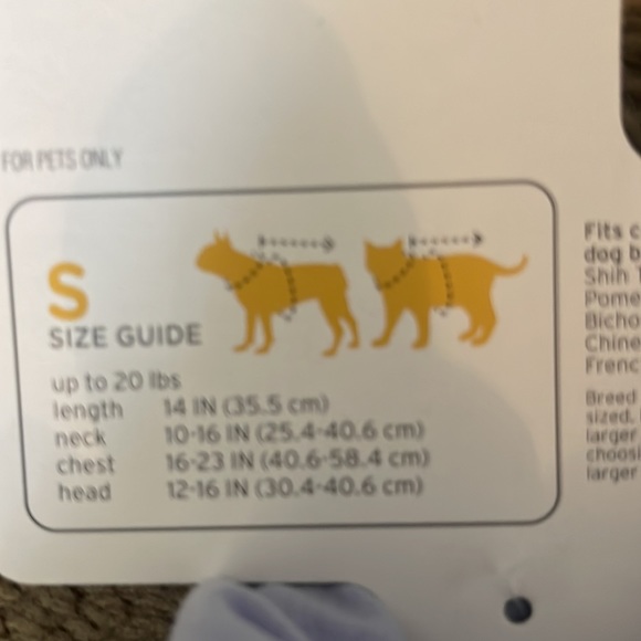 Boots and Barkley, small jacket, pet apparel - Picture 3 of 4